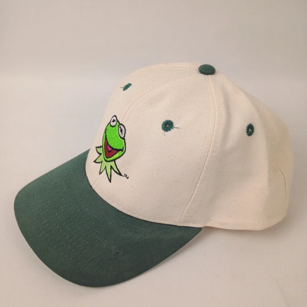 The Muppets Kermit Frog Hat Snapback Green/Cream Mohr's
